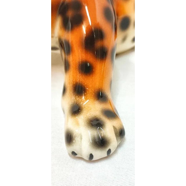 Ceramic Tiger, Spain, 1980s For Sale - Image 9 of 11