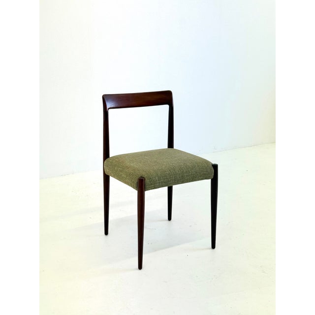 Brown Dining Chairs in Rosewood from Lübke, 1970s, Set of 4 For Sale - Image 8 of 17