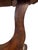 Early 20th Century Lexington Regency Style Console Table With Lyre Base in Cherry For Sale - Image 5 of 12
