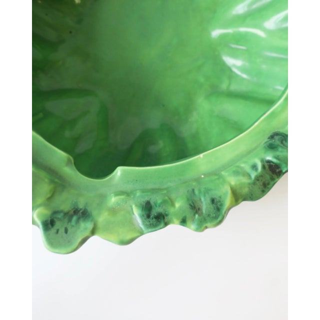 Tureen Bowl Cauliflower Cabbage Vegetable Trompe L'Oeil, Circa Mid 20th Century For Sale - Image 12 of 12