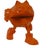 Mini Orange Resin Pac-Man from Richard Orlinski For Sale - Image 5 of 7