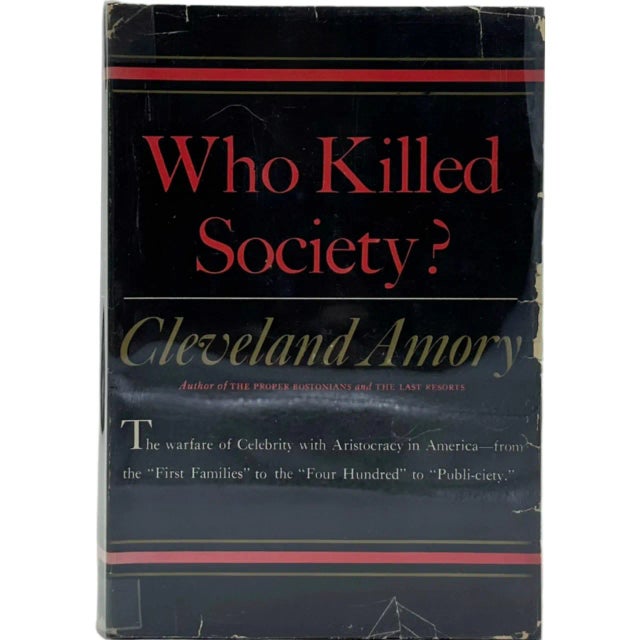 Who Killed Society? Cleveland Amory 1960 Hardcover First Edition Book For Sale - Image 13 of 13