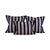 Textile Designer Vicki Payne Free Spirit Cream Navy & Taupe Stripe Pillow Covers- 3 Pc Set For Sale - Image 7 of 7