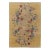 Rug & Kilim Chinese Style Art Deco Rug in Gold with Red & Blue Floral Patterns - 8'x10' For Sale