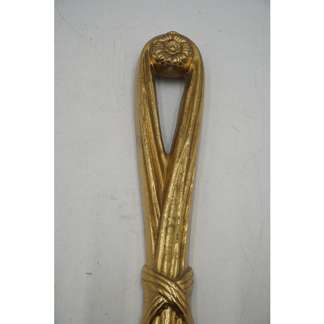 1980s Pair of Decorative Crafts Electric Wall Sconces For Sale - Image 4 of 10