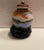 Miniature Hand-Painted Moriage Satsuma Jar, Made in Japan, Stamped For Sale - Image 9 of 12