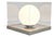 Table Lamp in Glass, Acrylic Glass and Metal, Italy, 1970 For Sale