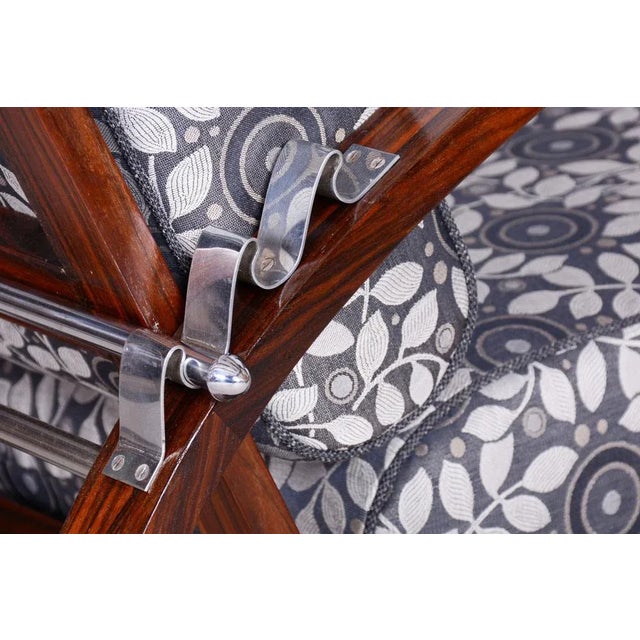 Art Deco Reclining Armchair by Jindřich Halabala for Up Závody, 1920s For Sale - Image 3 of 13