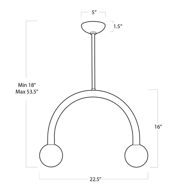 Brass Regina Andrew Happy Steel Pendant, Small, Natural Brass For Sale - Image 8 of 9