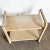 Boho Chic Blonde Woven Wicker Bar/Tea Cart For Sale - Image 4 of 9