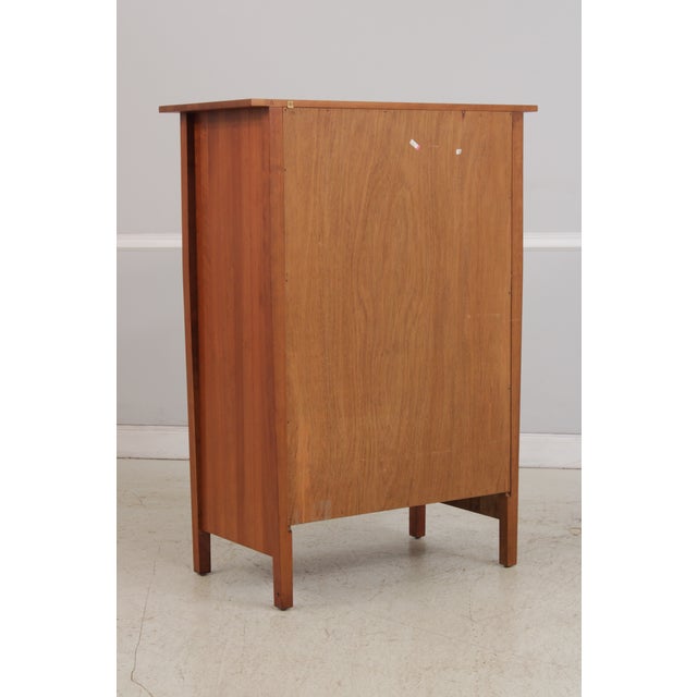 Stickley Arts & Crafts Cherry & Tiger Maple Chest For Sale - Image 12 of 16