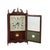 A vintage Seth Thomas pillar and scroll mantle clock, produced in the mid-20th century. This handsome timepiece is crafted...
