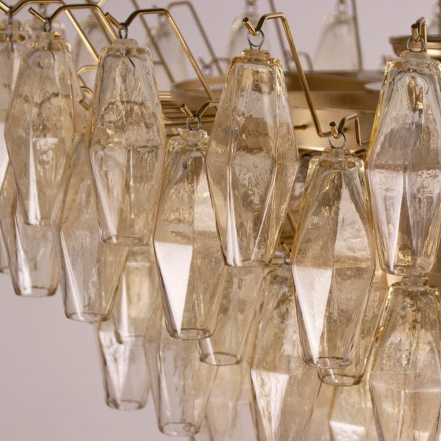 1990s Large Italian Flush Lamp in Murano Glass, 1990 For Sale - Image 5 of 9