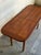 Wood Danish Mid Century Modern Teak Coffee Table With Lower Shelf 1960s For Sale - Image 7 of 9