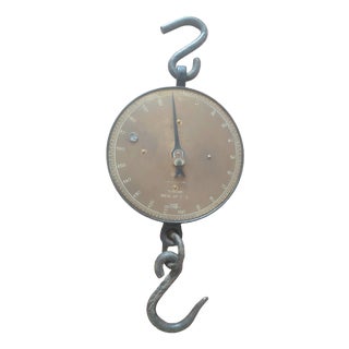 Vintage Industrial No.20t Trade Spring Balance Scale from Salter, 1890s For Sale