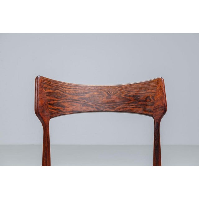 Large Dining Chairs by Christian Linneberg for Christian Linneberg, 1960s, Set of 12 For Sale - Image 10 of 15