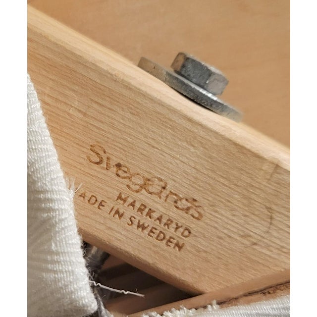 1970s Scandinavian Modern Rosewood Ladderback Dining Chairs by Svegards Markaryd of Sweden S/6 For Sale In Providence - Image 6 of 6