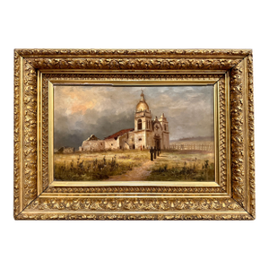 Late 19th Century Meyer Straus (1831–1905) Mission San Carlos Borromeo De Carmelo