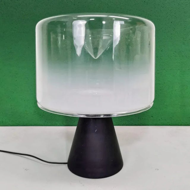 Concerto Table Lamp in Murano Glass by Roberto Pamio for Leucos, 1970s For Sale - Image 9 of 9