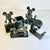 Plastic 1980s Vintage Boho Chic Lucite Acrylic Disney Mickey Mouse Desk Set - 4 Pieces. For Sale - Image 7 of 10
