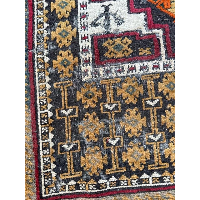 Textile Turkmen Baluch Rug, 1920s For Sale - Image 7 of 18