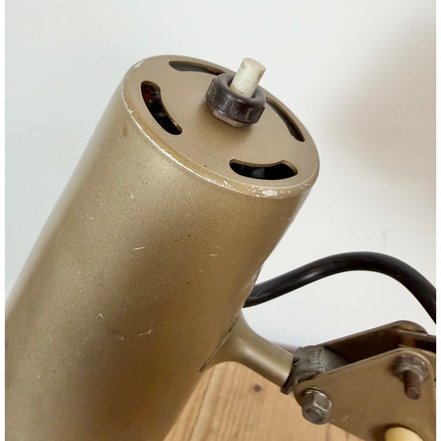 Vintage Brown Adjustable Architect Table Lamp, 1960s For Sale - Image 13 of 18