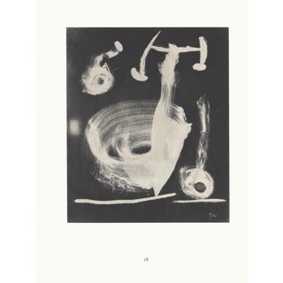 1967 Joan Miró Lithograph 16, "Femme Et Oiseau" (Woman and Bird) For Sale