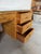 1970's Vintage Boho Coastal Wrapped Rattan Writing Desk For Sale - Image 9 of 18