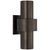 Julie Neill for Visual Comfort Signature Chalmette Medium Layered Sconce in Aged Iron For Sale