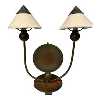 1930s Marc Erol French Deco Bronze Table Lamp For Sale