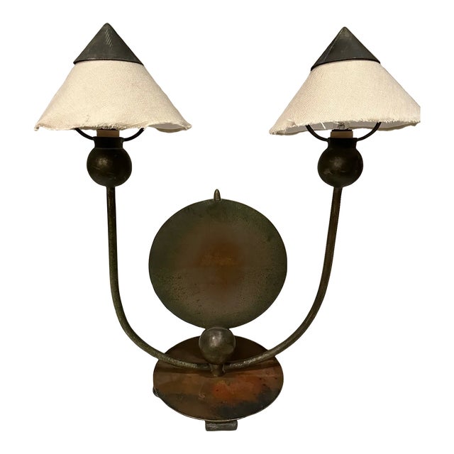 1930s Marc Erol French Deco Bronze Table Lamp For Sale