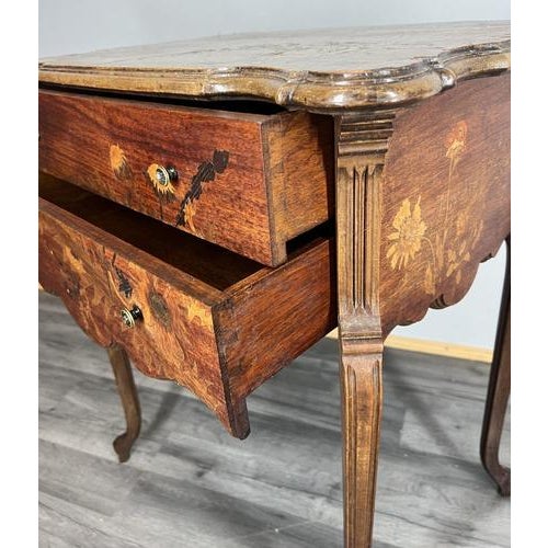 Vintage French Louis XVI Style Carved Oak Sideboard For Sale - Image 15 of 18