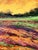 Paper Oil Painting Sunset Behind the Forest v. Zadorozhnya For Sale - Image 7 of 12