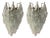 Italian Murano Glass Polygon Sconces, Set of 2 For Sale