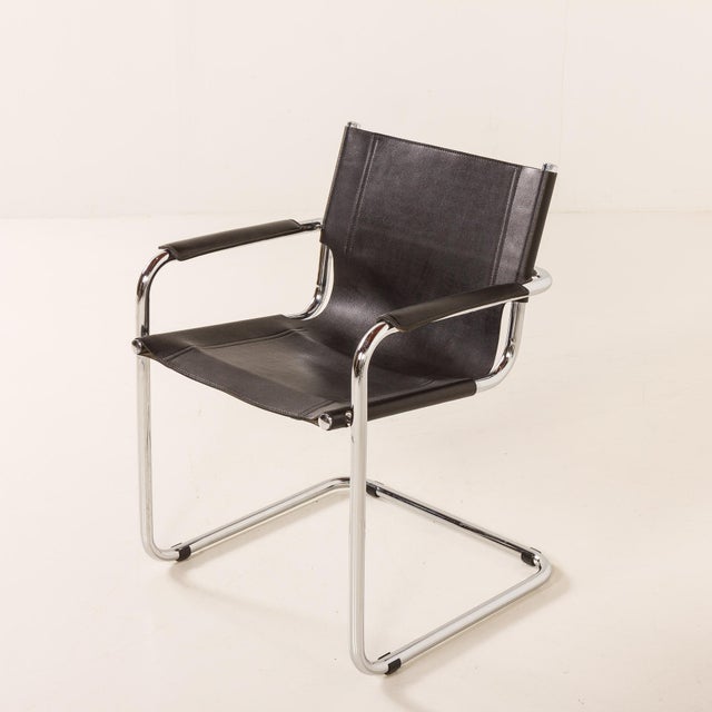 Bauhaus Italian Chairs attributed to Matteograssi, 1970s, Set of 8 For Sale - Image 11 of 18