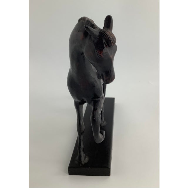 Vintage Lightning Horse Bronze Sculpture by Claude LeClerc for Austin Productions. Large and heavy. Excellent condition....