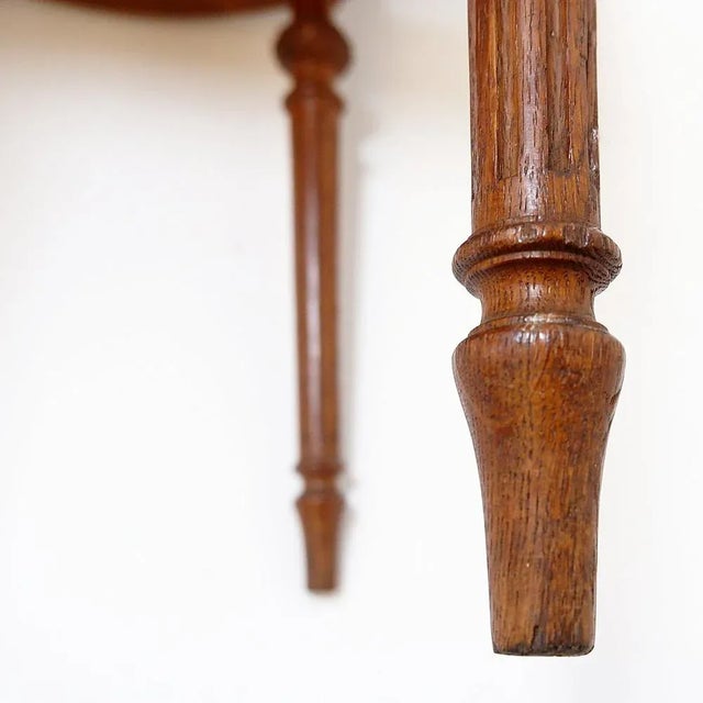 Early 20th Century Louis XVI Mahogany Armchairs, Set of 2 For Sale - Image 10 of 16