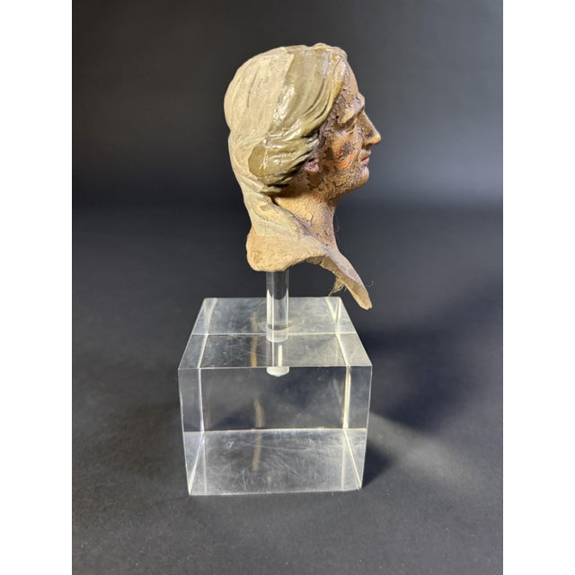 Head of a Neapolitan Nativity Scene Puppet, Late 18th Century For Sale - Image 10 of 13