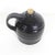 Farmhouse Vintage Black Beehive Stoneware Jug For Sale - Image 3 of 8