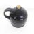 Farmhouse Vintage Black Beehive Stoneware Jug With Cork For Sale - Image 3 of 8
