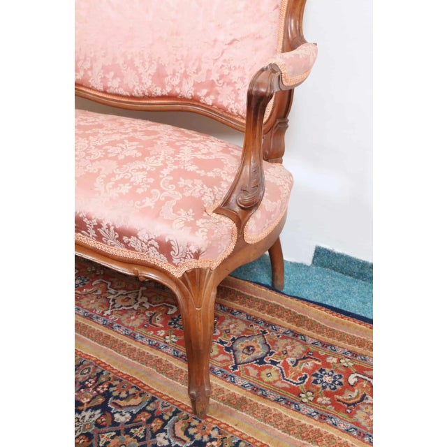 Louis XV Living Room Set, Set of 8 For Sale - Image 6 of 7