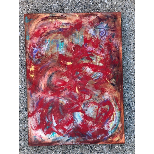 "The Original Family Tree" Contemporary Abstract Expressionist Acrylic Painting For Sale - Image 9 of 9