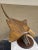Coastal Vintage Wooden Manta Ray Sculpture on Wooden Stand For Sale - Image 3 of 5