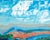 1980s 1980s Abstract Acrylic Landscape by Harry Hilson For Sale - Image 5 of 7