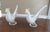 An exquisite pair of mid-century Italian Murano studio art glass pheasant sculptures attributed to the renowned master...