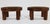 Late 19th Century Pair of Vintage Mint Green Ceramic Planters on Wrapped Wood Stands For Sale - Image 5 of 17