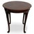 Brown Vintage Round Coffee Table in Gerstel Style, 1930s For Sale - Image 8 of 8