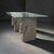 Vintage Custom Chisled Stone/Concrete Horse Head, Glass Top Desk/Table For Sale - Image 12 of 13