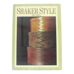Shaker Style Hard Cover Coffee Table Book by John S Bowman