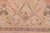 Shabby Chic Floral 1990's Pak-Persian Tan/Red Wool Rug - 6'1'' X 9'1'' For Sale In New York - Image 6 of 9